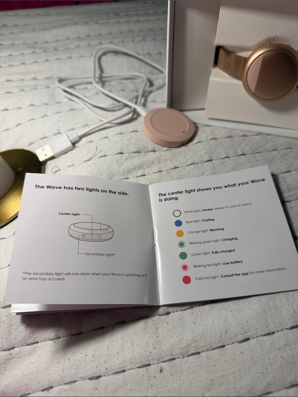 Wave 2 Personal Thermal Wearable — Rose Gold - Picture 7 of 10